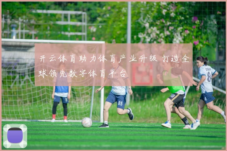 开云体育助力体育产业升级 打造全球领先数字体育平台