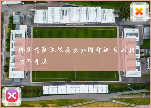 佛罗伦萨保级成功如同奇迹 瓦诺利功不可没